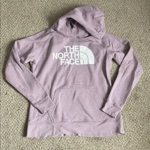 North Face Fitted Lavender Hoodie